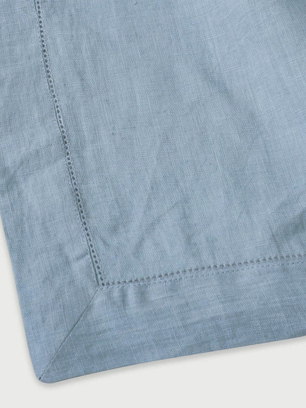 Linen Table Runner - Baby Blue