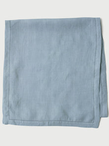 Linen Table Runner - Baby Blue