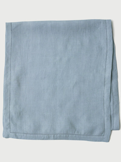 Linen Table Runner - Baby Blue