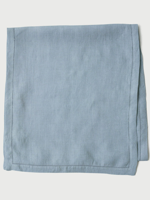 Linen Table Runner - Baby Blue