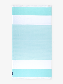 Bali Green Woven Beach Towel