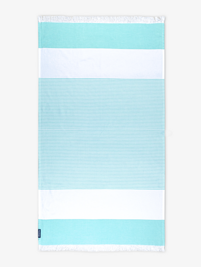 Bali Green Woven Beach Towel