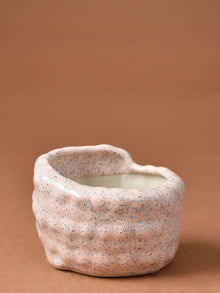 Beaded Angled Ceramic Planter