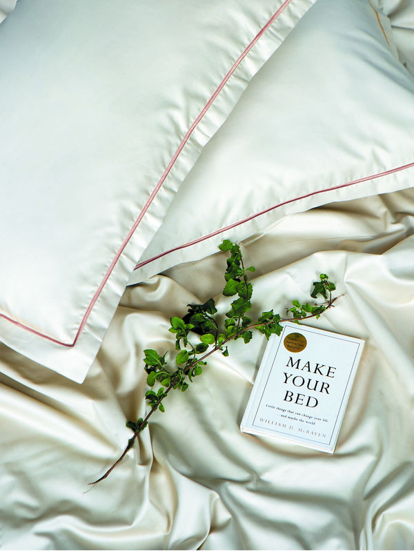 Bedsheet - Beam Cream Bedsheet