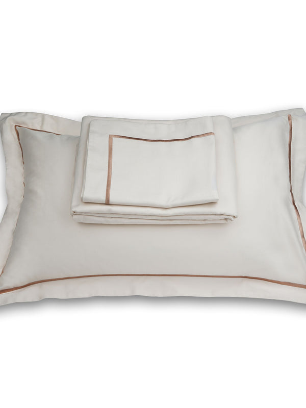 Bedsheet - Beam Cream Bedsheet
