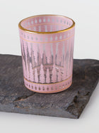 Bel Buta Lilac Glass Votive Set Of 6