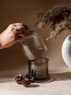 Smoke Grey Bell Jar