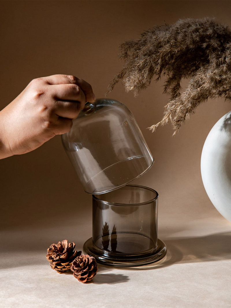 Smoke Grey Bell Jar