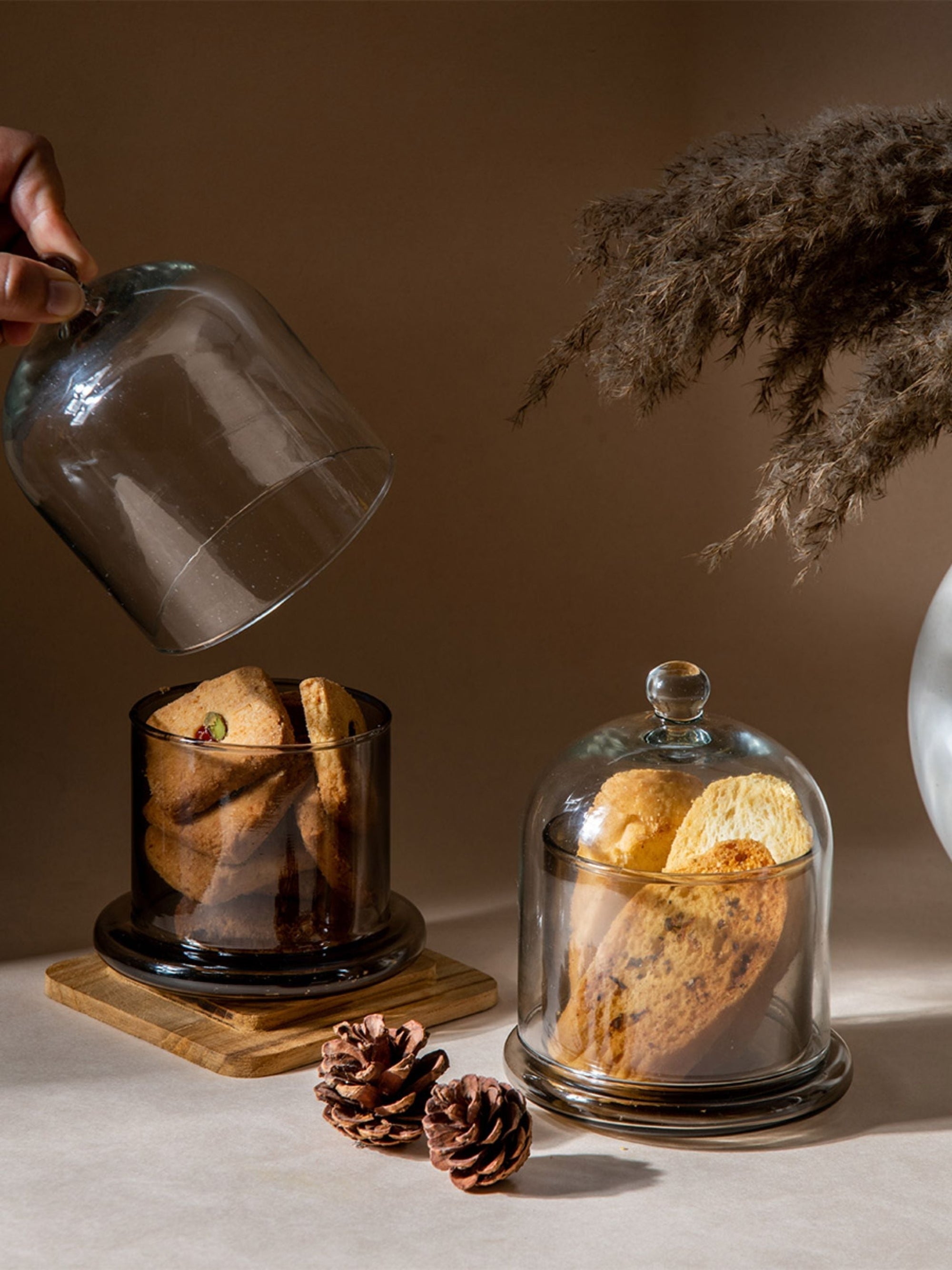 Smoke Grey Bell Jar