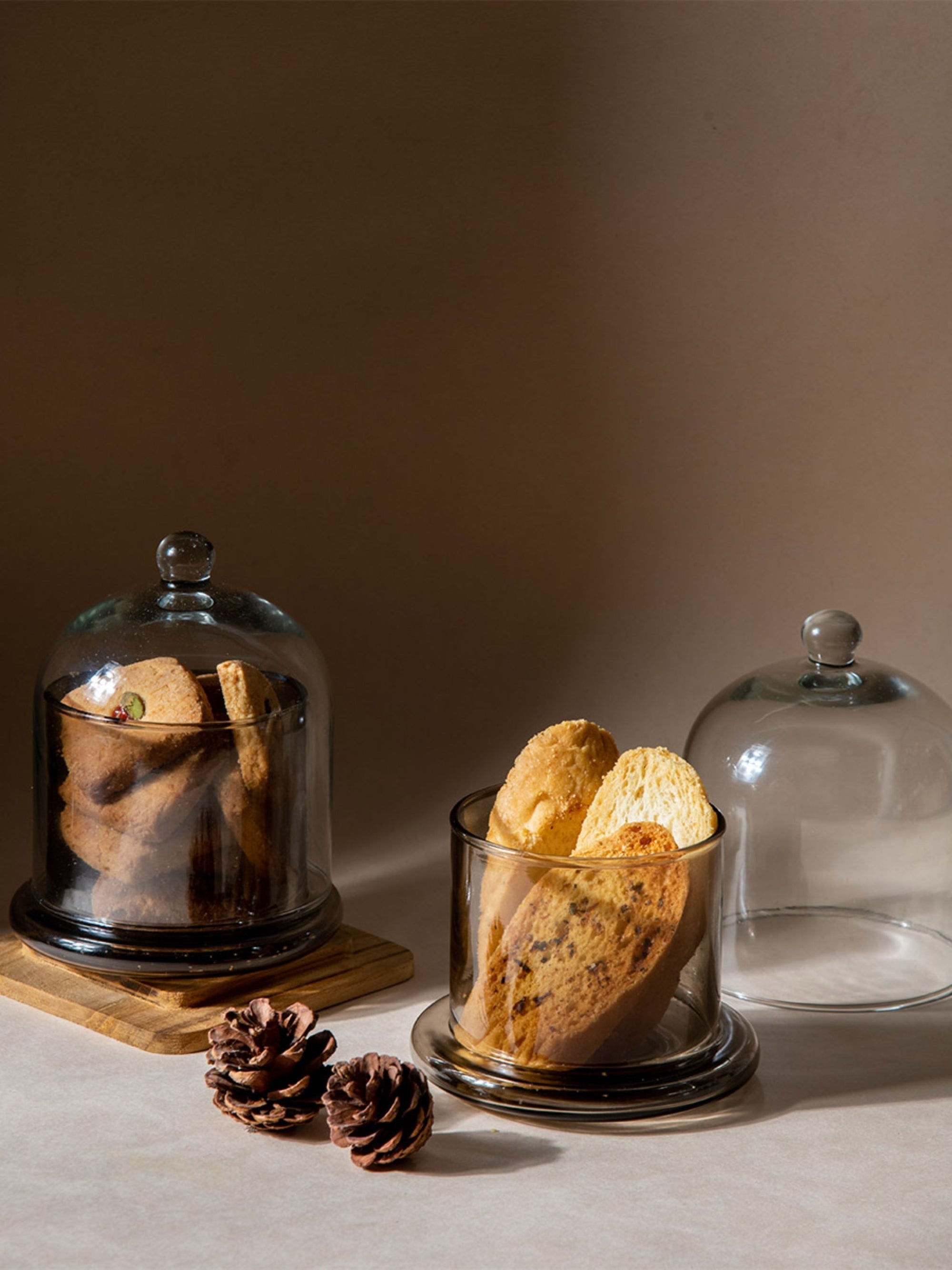 Smoke Grey Bell Jar