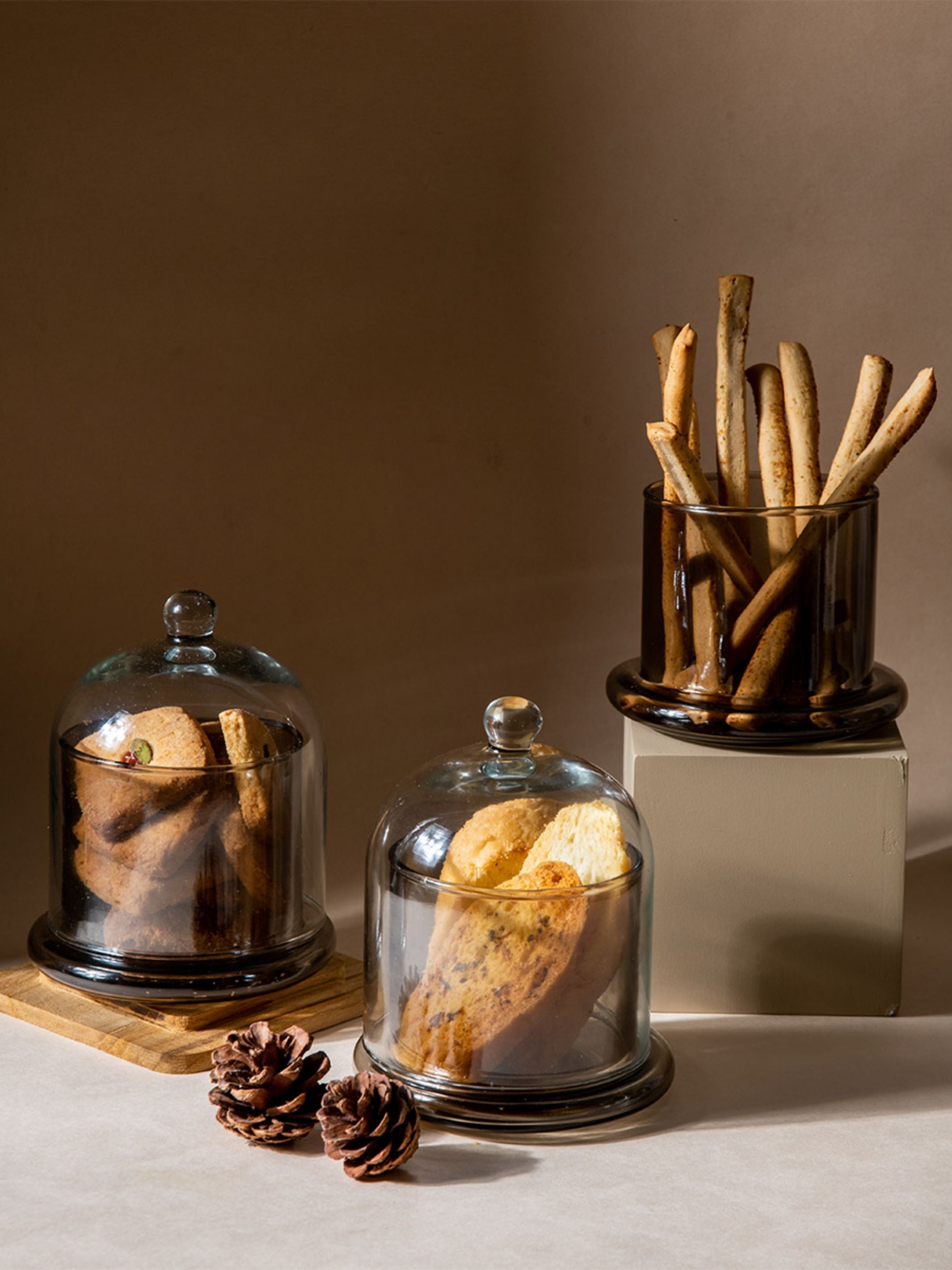 Smoke Grey Bell Jar