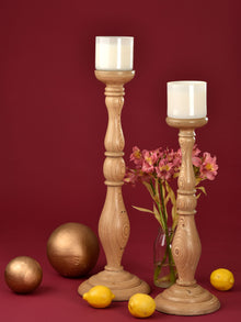 Birchwood Candle Stand