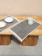 Black and White Table Mat
