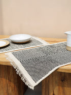 Black and White Table Mat