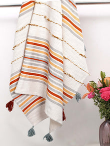 Throw - Blaze Embroidered