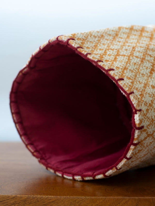Block Printed Durrie Storage Basket Set of 2