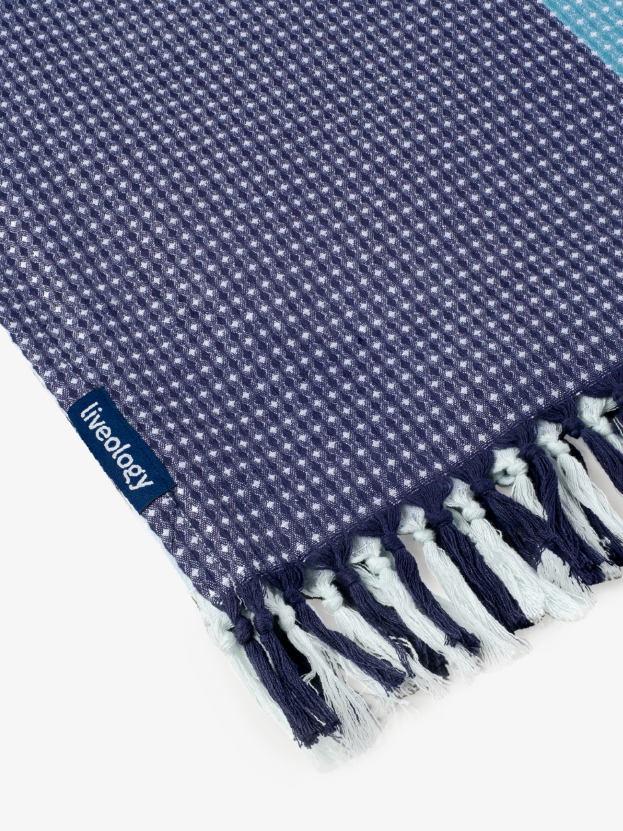 Blue Harbour Woven Beach Towel