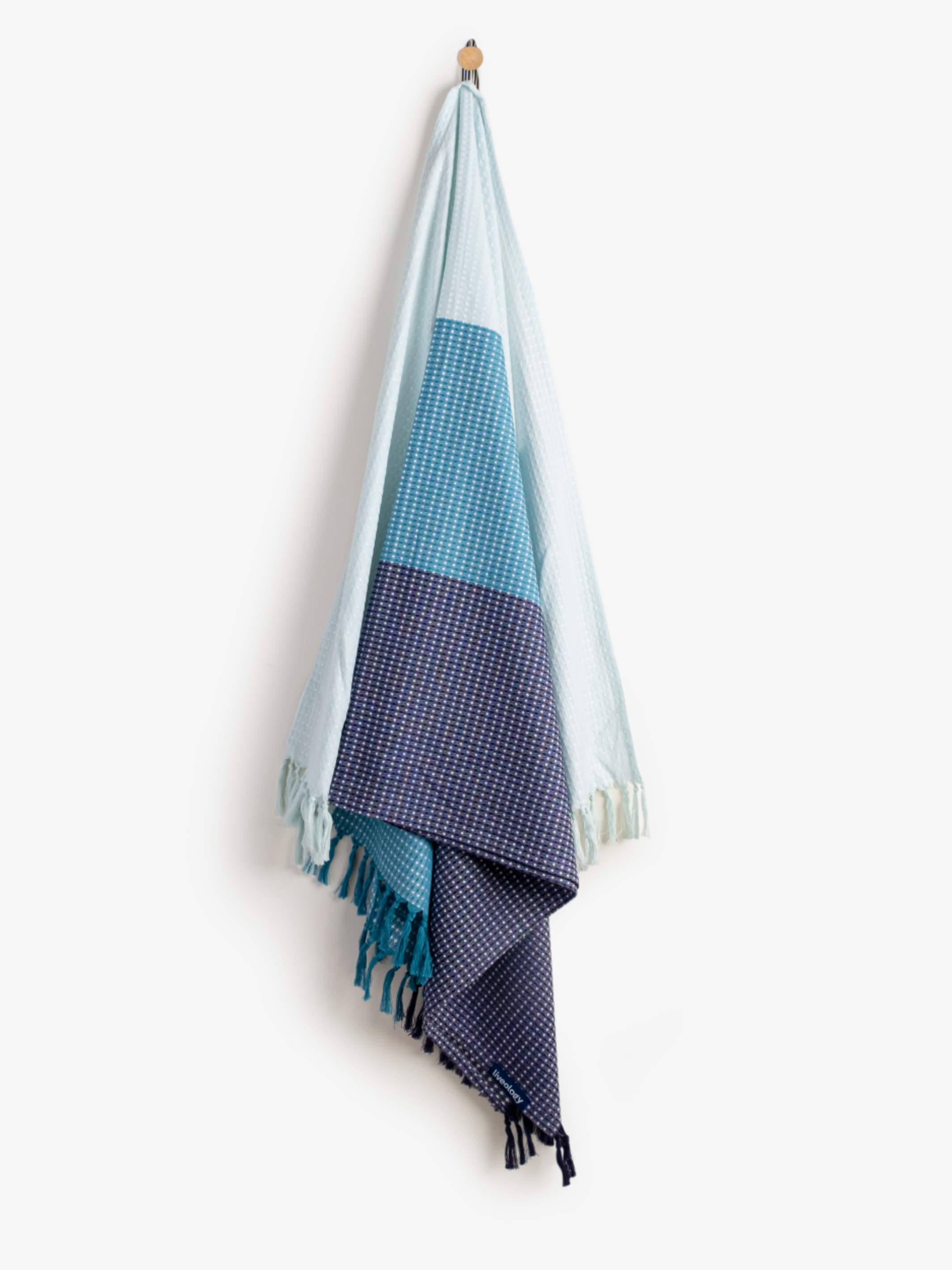 Blue Harbour Woven Beach Towel