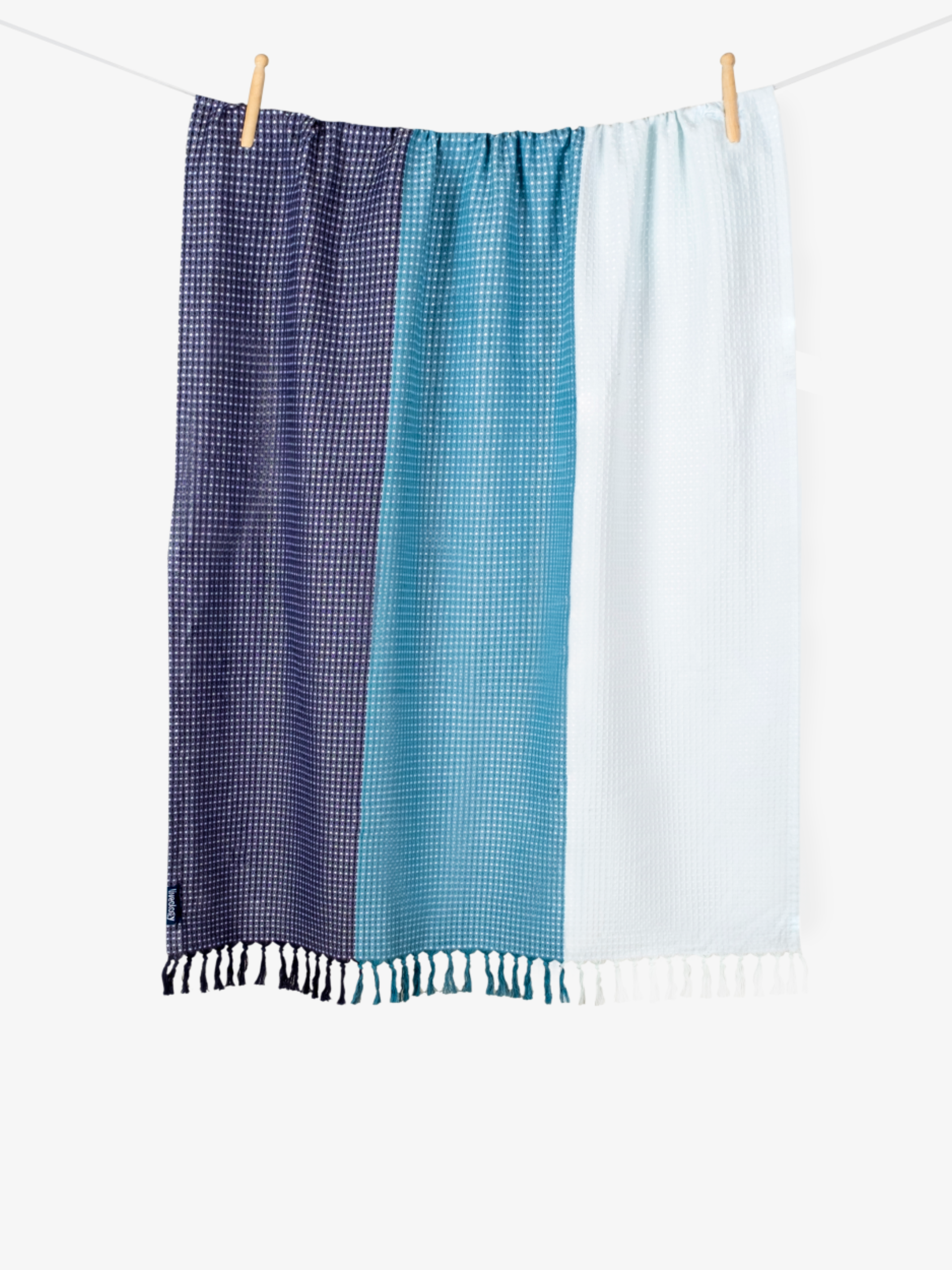 Blue Harbour Woven Beach Towel