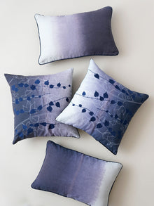 Cushion Cover - Blue Ombre Embroidered