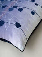Cushion Cover - Blue Ombre Embroidered