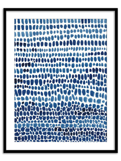 Wall Prints - Blue Progression II