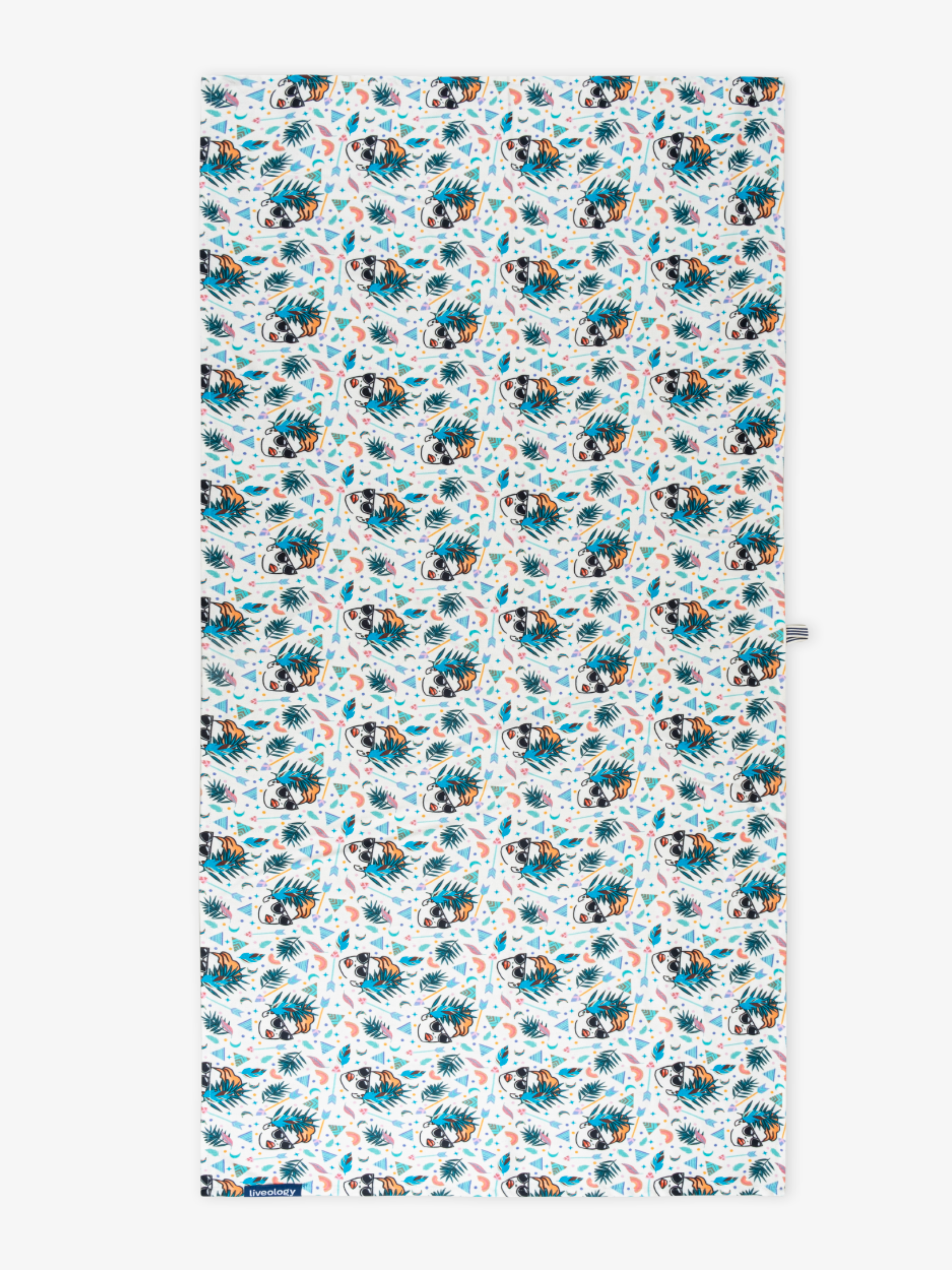Boho Lady Printed Beach Towel