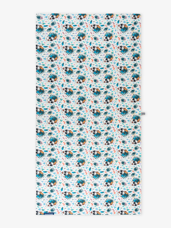 Boho Lady Printed Beach Towel
