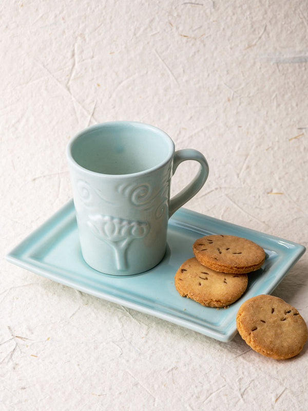 Breeze Tea _ Coffee Set Sky Blue