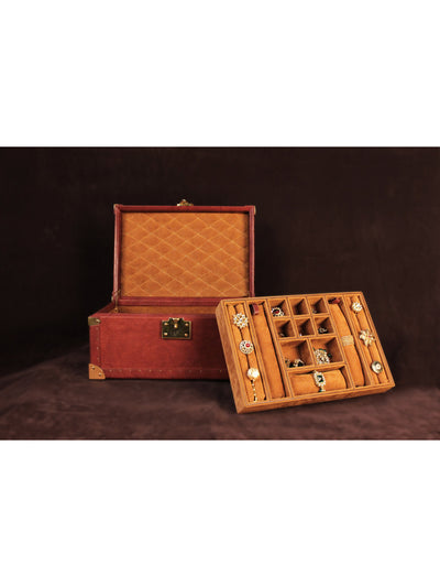 Brown Glory Jewellery Trunk