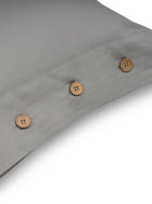 Bedsheet - Buttoned Modern Grey
