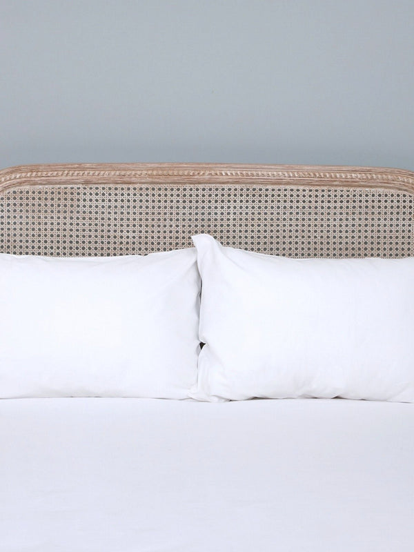 Bedsheet - Buttoned White
