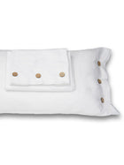 Bedsheet - Buttoned White