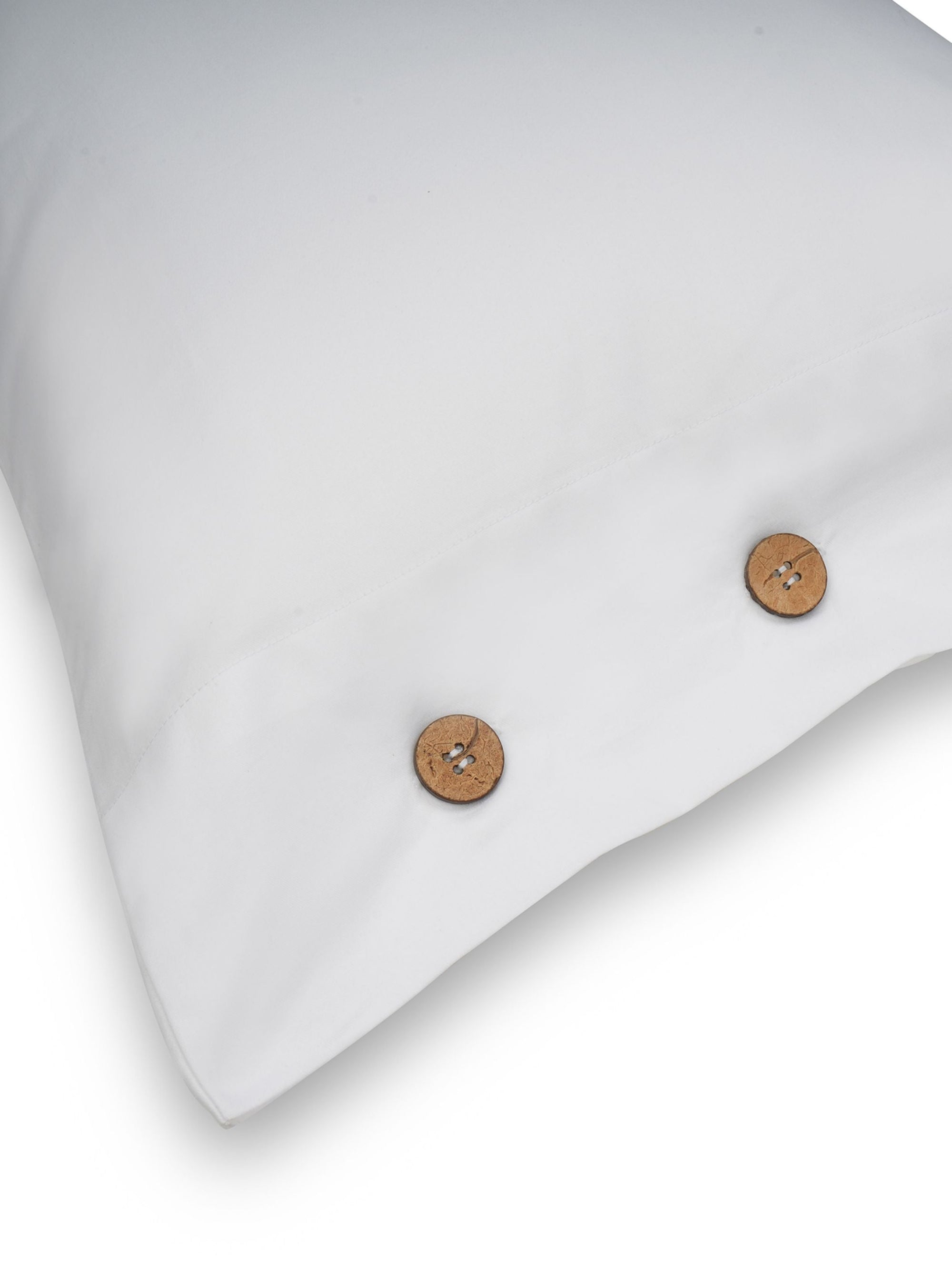 Bedsheet - Buttoned White