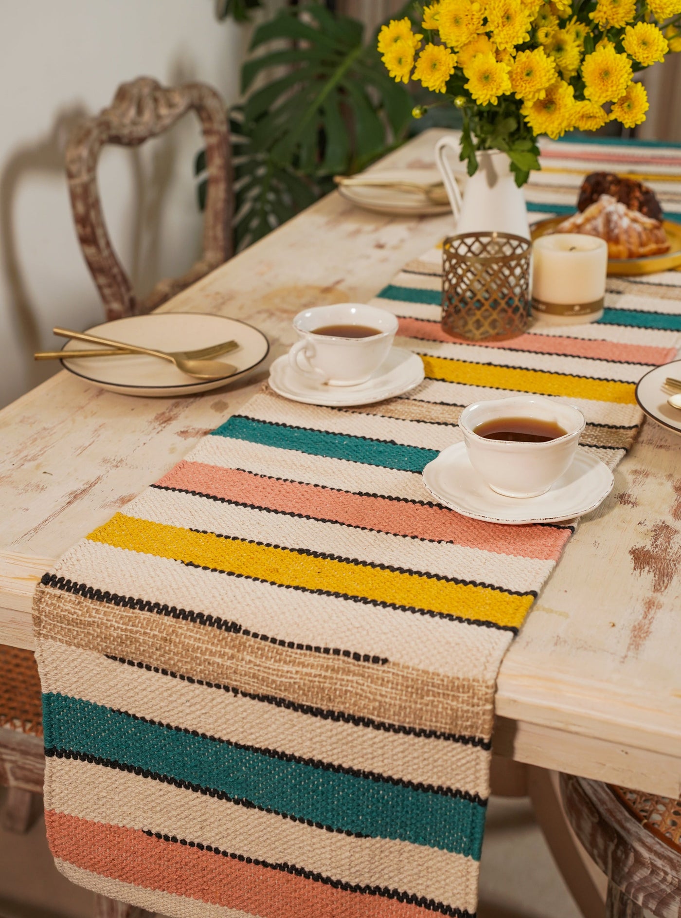 Candy Crossing Table Runner