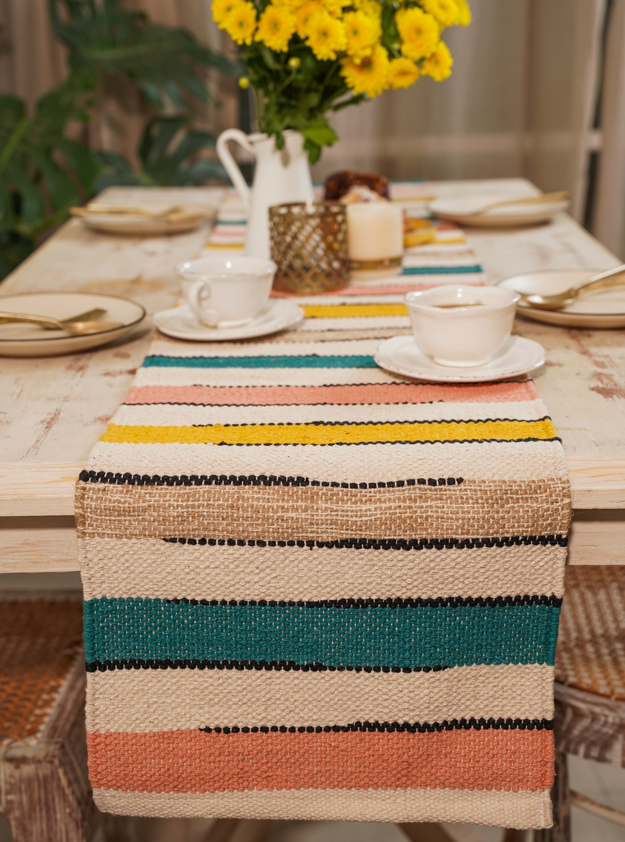 Candy Crossing Table Runner