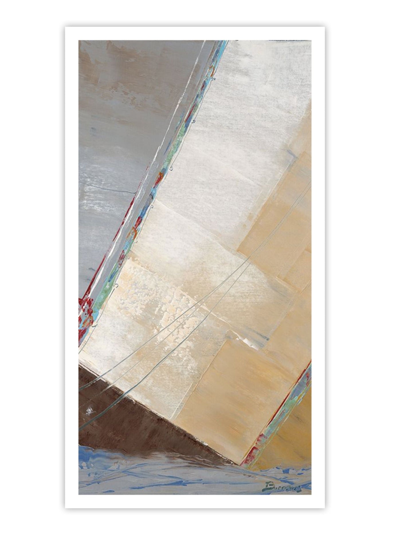 Canvas Jumble 1B - Wall Prints