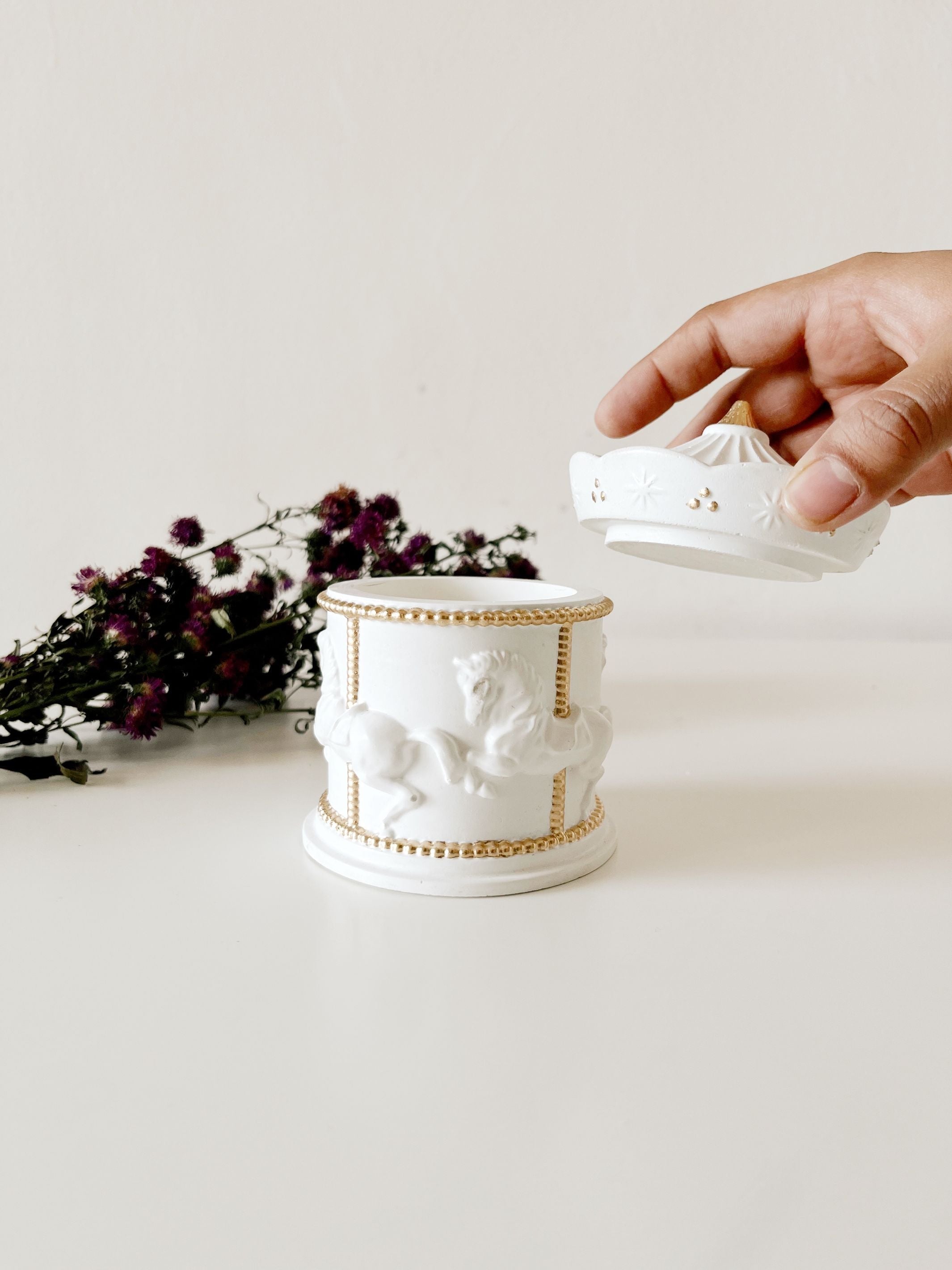 Carousel Jar Candle