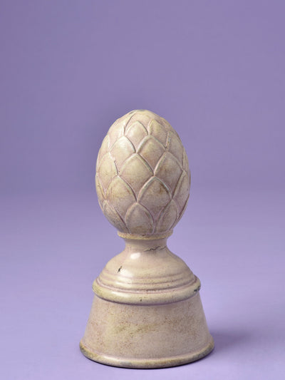 Carved Ceramic Artichoke