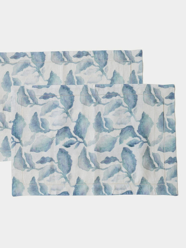Table Mat - Cascade Blue
