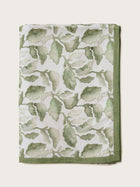 Linen Bedspread - Cascade Green