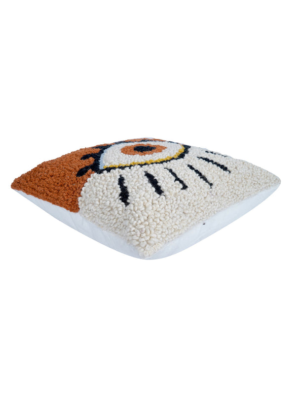 Cushion Cover - Centred Eye Embroidered
