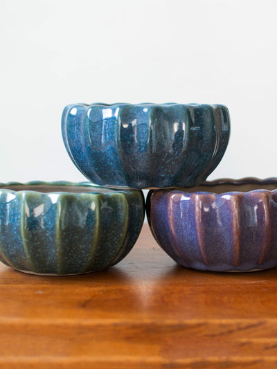 Ceramic Bonsai Planter Set of 3