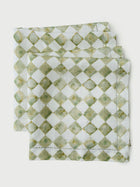 Table Napkin - Checker Green