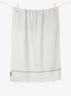 Chequerboard Woven Beach Towel