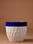 Chevron Ceramic Planter