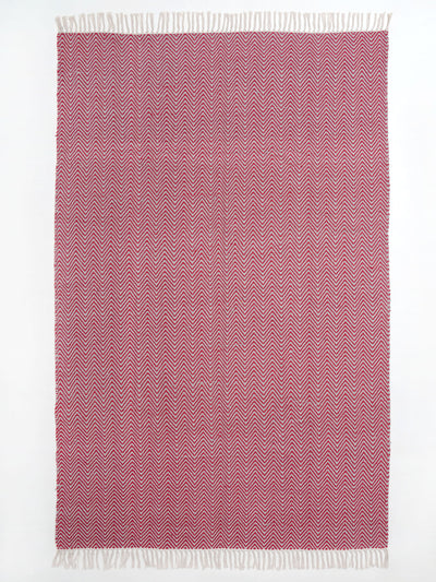 Chevron Hand Woven Rug