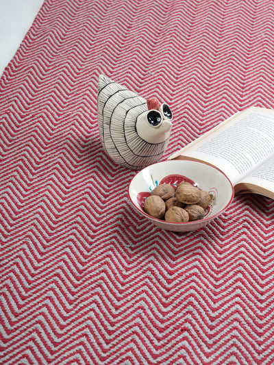 Chevron Hand Woven Rug