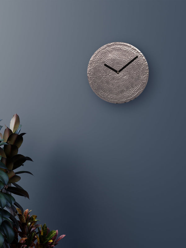 Wall O Clock - Chrome