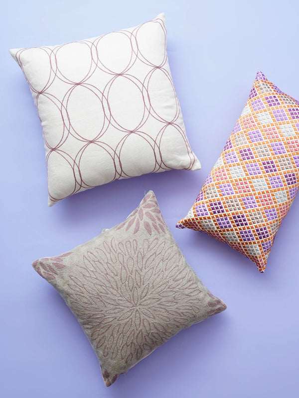 Cushion Cover - Circlet Rings